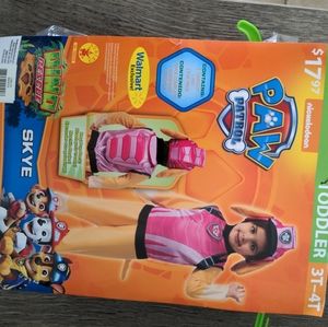 Kids Paw Patrol Skye Halloween Costume 3T-4T